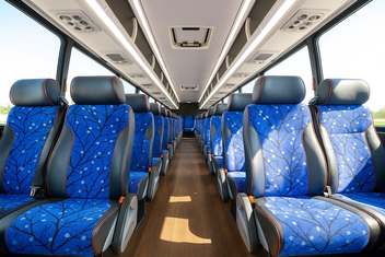Newport Beach Charter Bus Inside