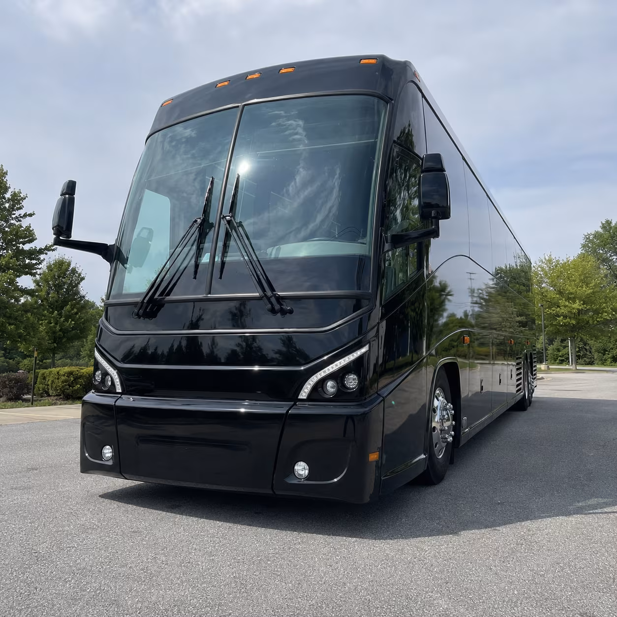 corporate campus and office park shuttles across newport center