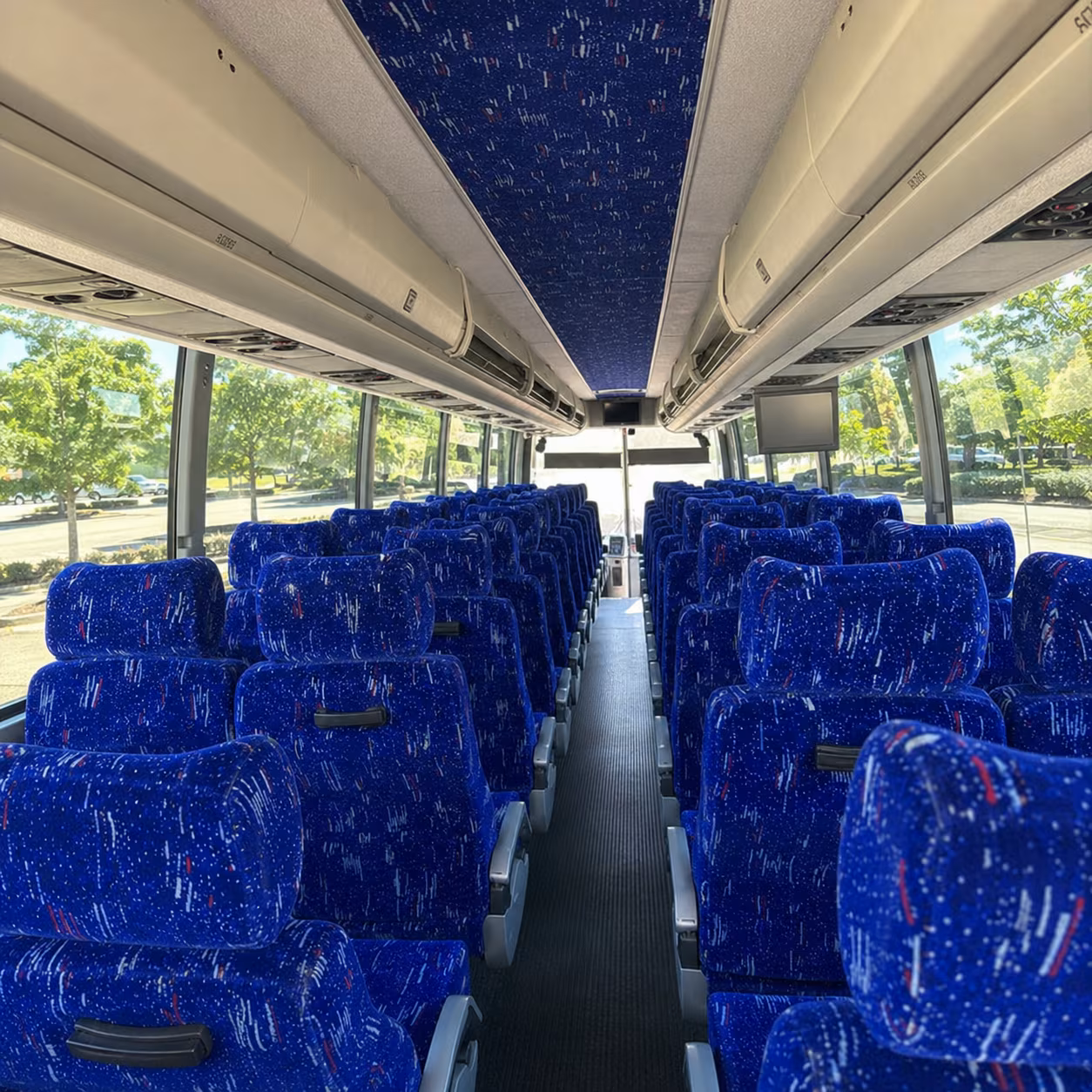 newport beach long distance transportation onboard seating